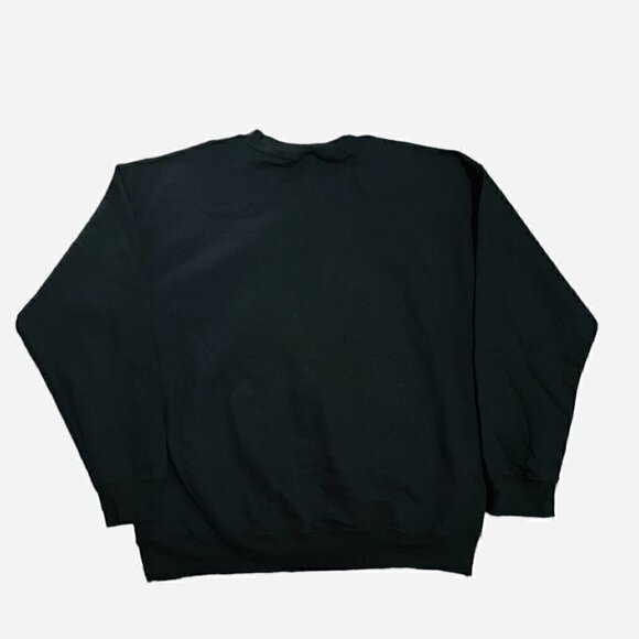 𝅺graphic Black Sweatshirt-Minimalist Abstract Geometric Streetwear-Size Large - Picture 4 of 7